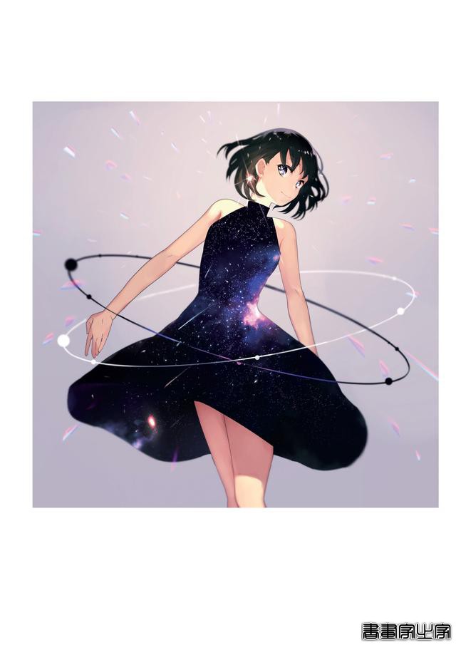 画集Astra插画欣赏，以天空和少女为主题，充满透明感的人物画风-67.jpg