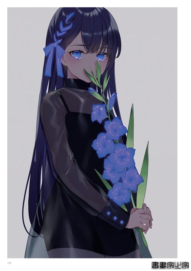 画集Astra插画欣赏，以天空和少女为主题，充满透明感的人物画风-71.jpg