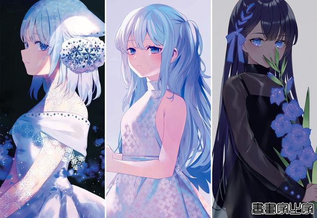 画集Astra插画欣赏，以天空和少女为主题，充满透明感的人物画风-84.jpg