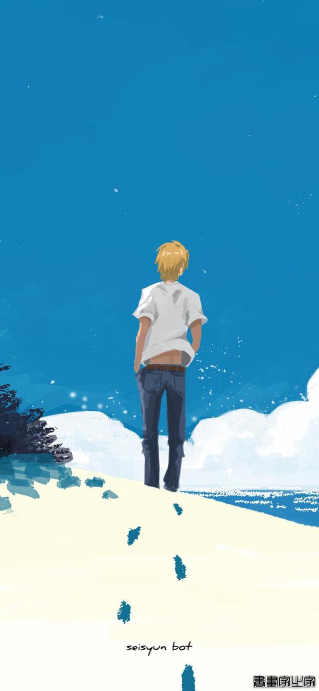 二次元人物背影插画，总有一个是你的青春-5.jpg