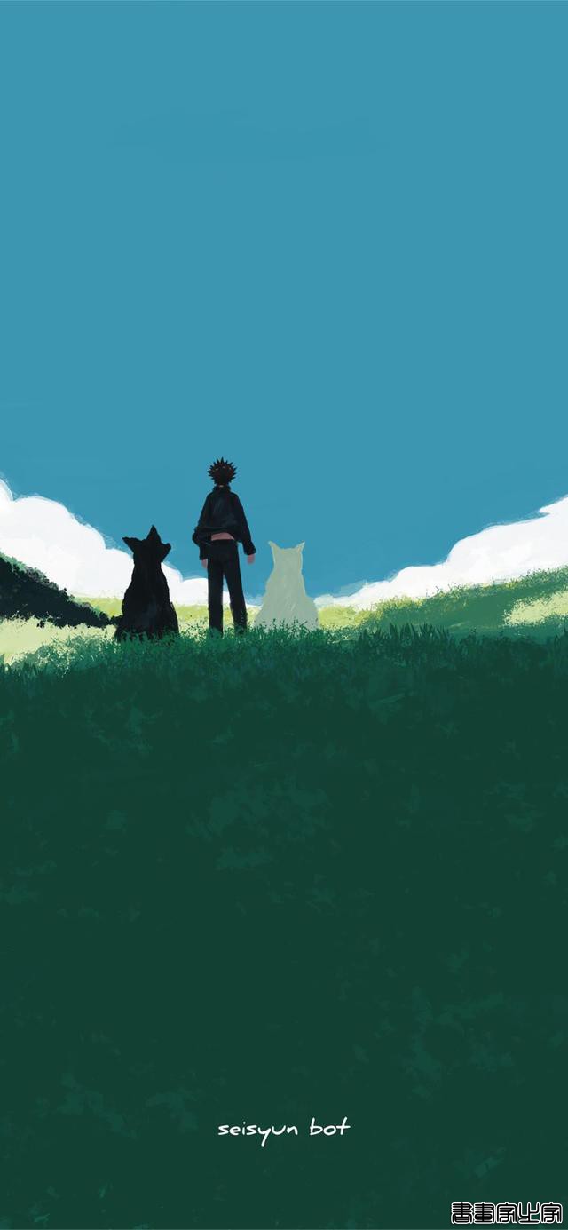 二次元人物背影插画，总有一个是你的青春-13.jpg