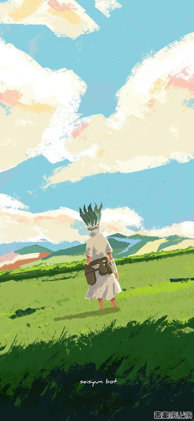 二次元人物背影插画，总有一个是你的青春-24.jpg