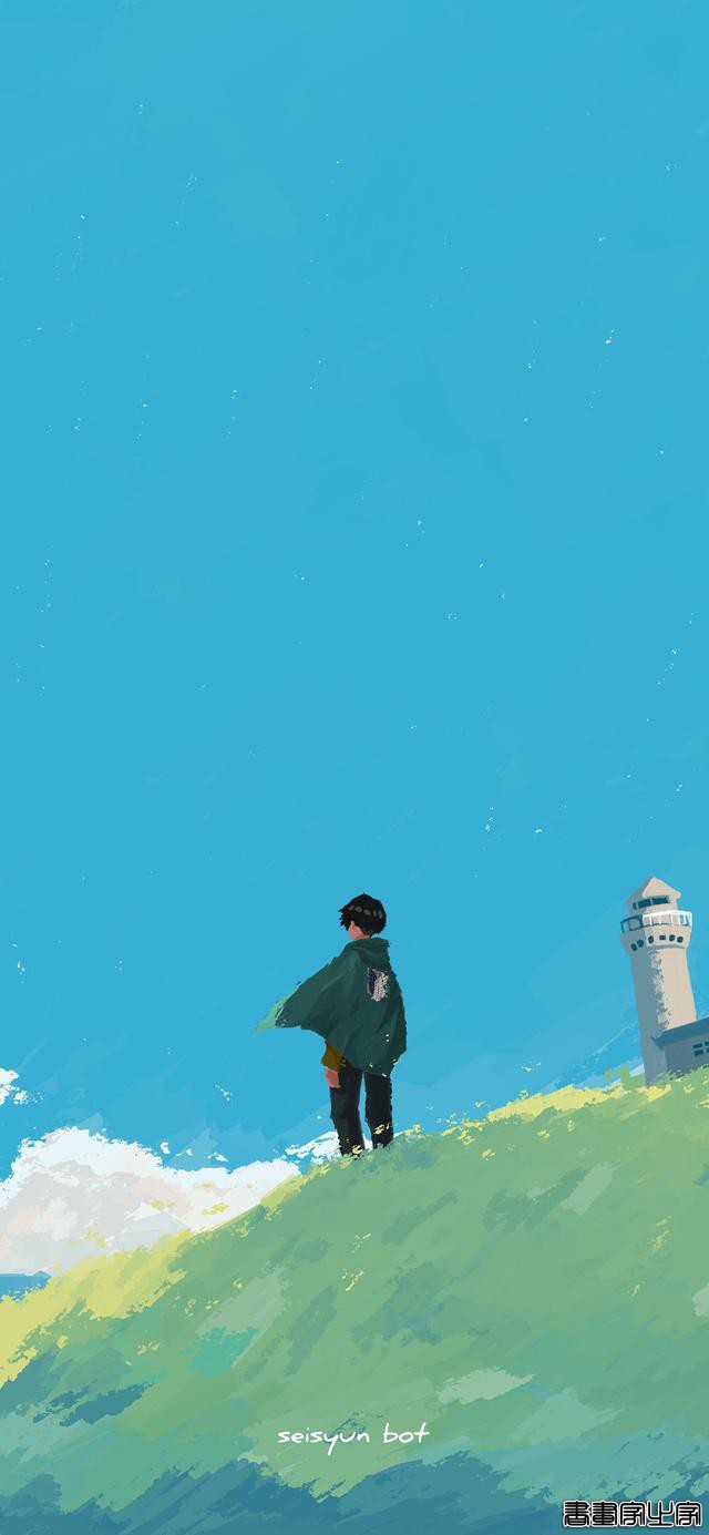 二次元人物背影插画，总有一个是你的青春-26.jpg