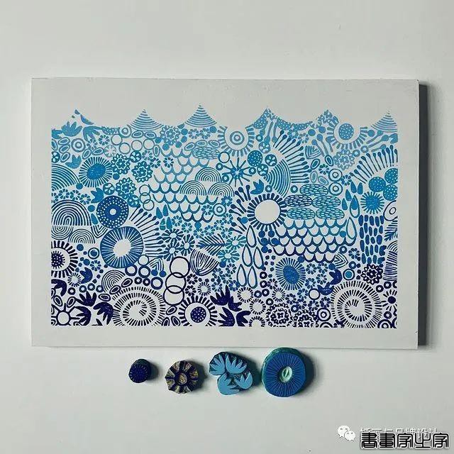 手绘丨太适合手账了！大小疏密有致的纹理搭配，干净清爽的色彩装饰-48.jpg