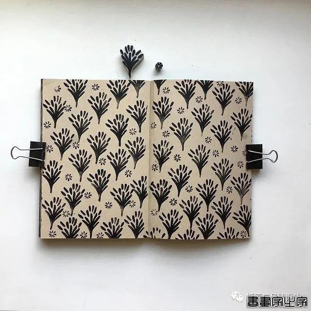 手绘丨太适合手账了！大小疏密有致的纹理搭配，干净清爽的色彩装饰-57.jpg
