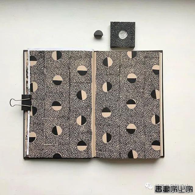 手绘丨太适合手账了！大小疏密有致的纹理搭配，干净清爽的色彩装饰-58.jpg