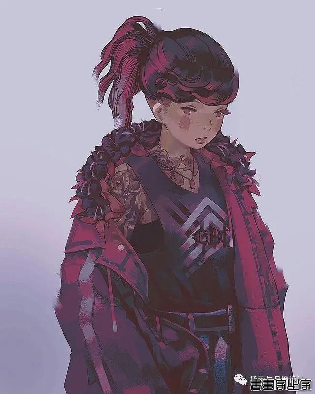 插画丨令人倍感舒适的场景插画，细节丰富的背景空间层次，蓝色的调子极富感染力-5.jpg