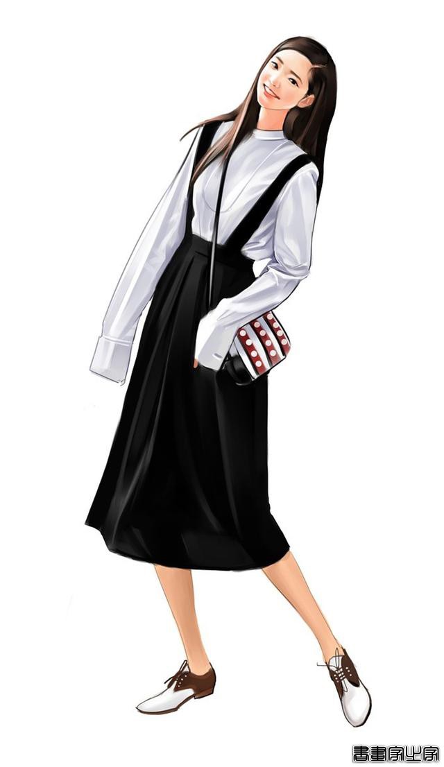 时尚穿搭插画 第3期 服装设计插画稿欣赏，穿搭是种时尚，更是态度-10.jpg