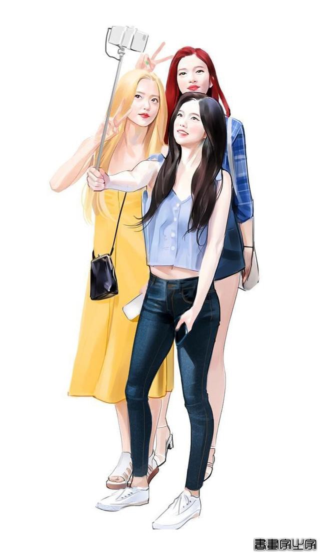 时尚穿搭插画 第3期 服装设计插画稿欣赏，穿搭是种时尚，更是态度-14.jpg