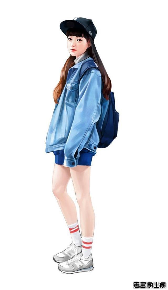 时尚穿搭插画 第3期 服装设计插画稿欣赏，穿搭是种时尚，更是态度-13.jpg
