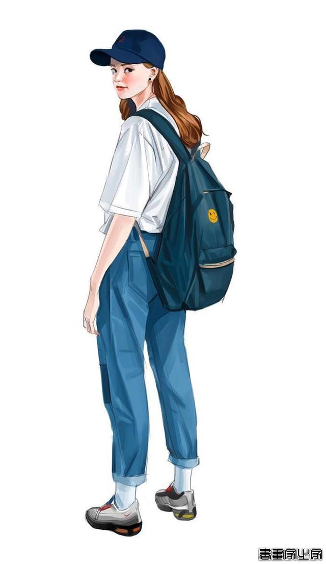 时尚穿搭插画 第3期 服装设计插画稿欣赏，穿搭是种时尚，更是态度-22.jpg