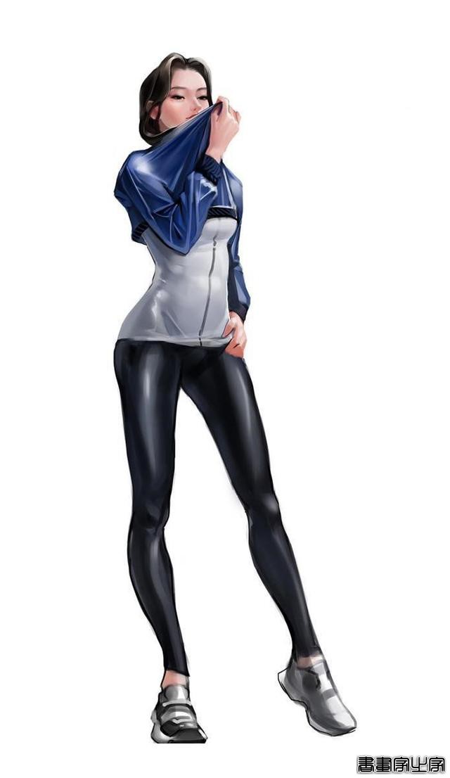 时尚穿搭插画 第3期 服装设计插画稿欣赏，穿搭是种时尚，更是态度-26.jpg
