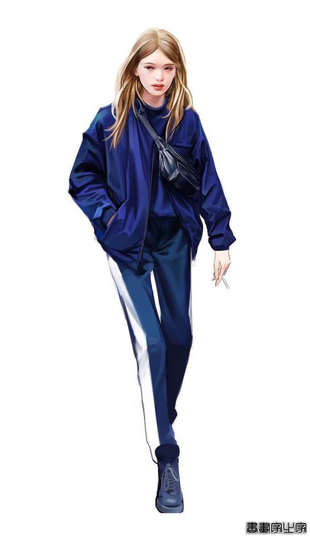 时尚穿搭插画 第3期 服装设计插画稿欣赏，穿搭是种时尚，更是态度-27.jpg