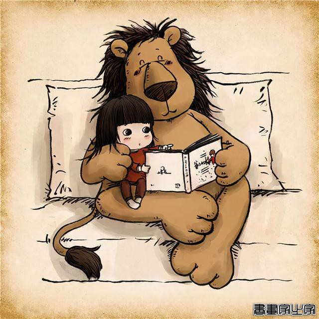 火遍全网的60张超治愈、超暖心的父爱插画，光看第一张就忍不住了-11.jpg
