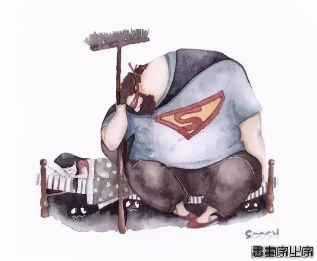 火遍全网的60张超治愈、超暖心的父爱插画，光看第一张就忍不住了-30.jpg