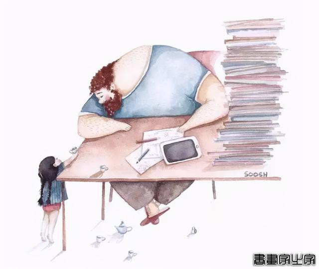 火遍全网的60张超治愈、超暖心的父爱插画，光看第一张就忍不住了-35.jpg