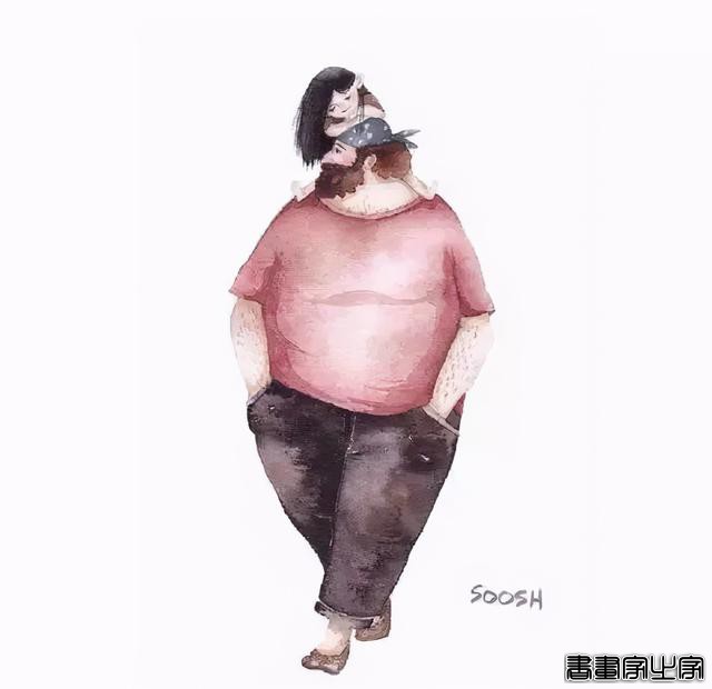 火遍全网的60张超治愈、超暖心的父爱插画，光看第一张就忍不住了-32.jpg