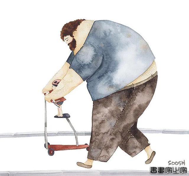 火遍全网的60张超治愈、超暖心的父爱插画，光看第一张就忍不住了-36.jpg