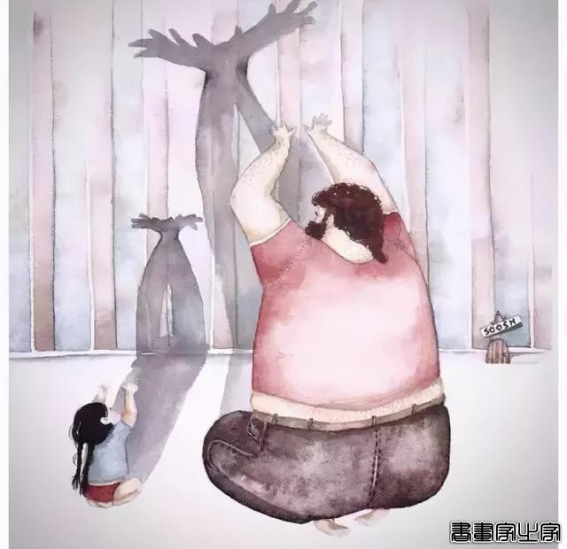 火遍全网的60张超治愈、超暖心的父爱插画，光看第一张就忍不住了-46.jpg