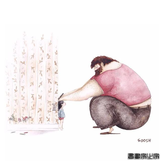 火遍全网的60张超治愈、超暖心的父爱插画，光看第一张就忍不住了-52.jpg