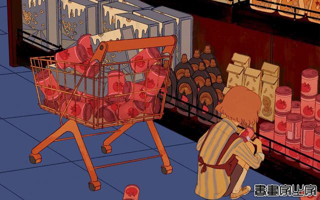 致那些努力奋斗中的人，治愈系，唯美平凡的生活创意手绘插画-8.jpg