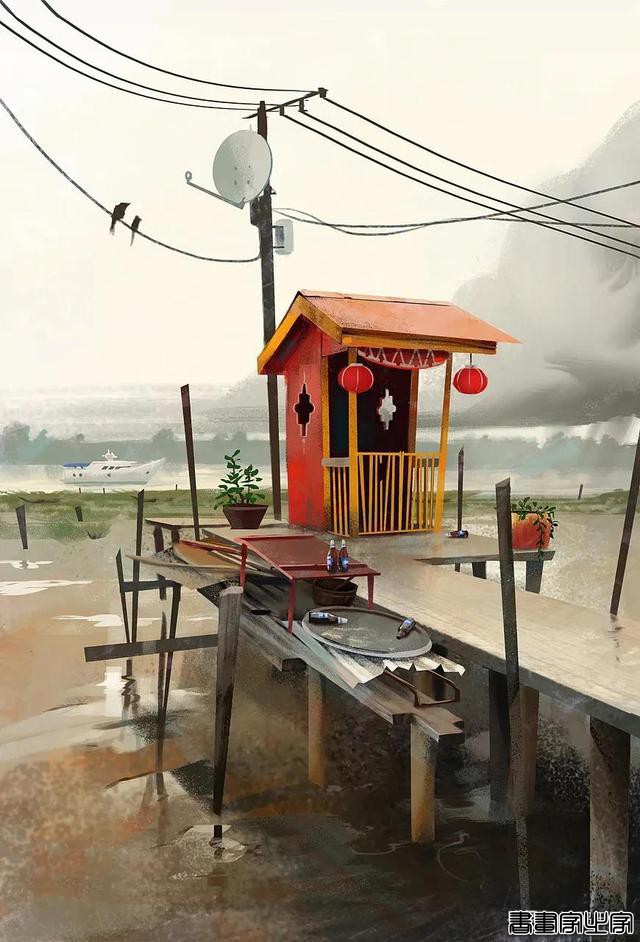 Renaud Perochon/从深海到太空，从古迹到科幻｜插画分享-21.jpg