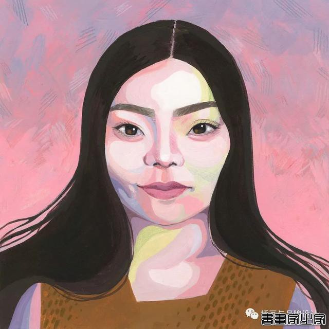 插画丨风格化的肖像，有趣的背景，灵动的人物动态，每张画都很有故事感-33.jpg