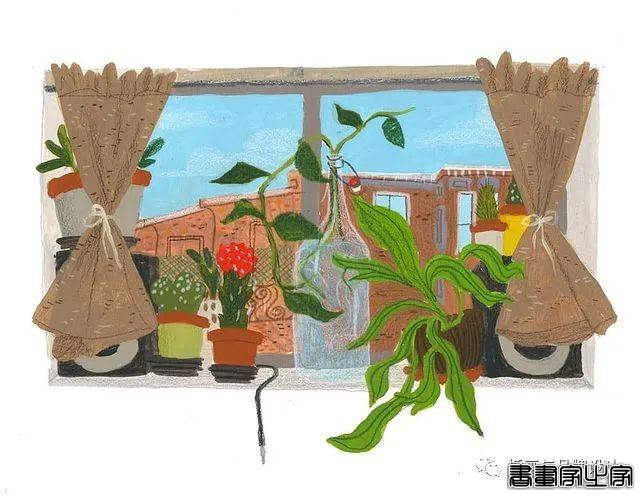 插画丨风格化的肖像，有趣的背景，灵动的人物动态，每张画都很有故事感-52.jpg