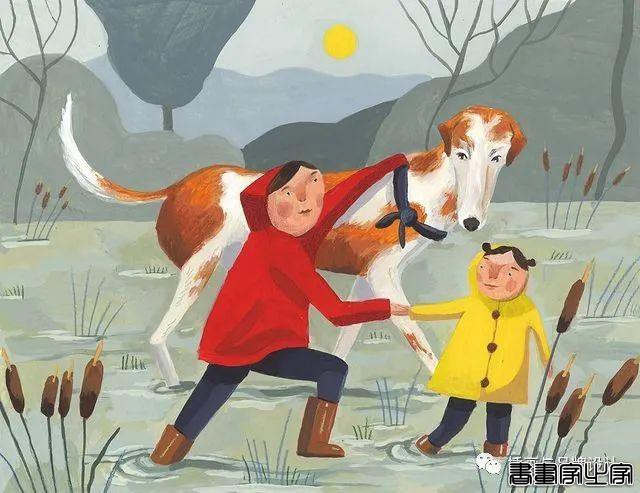 插画丨风格化的肖像，有趣的背景，灵动的人物动态，每张画都很有故事感-64.jpg