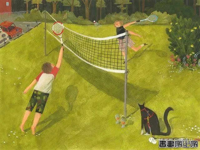 插画丨风格化的肖像，有趣的背景，灵动的人物动态，每张画都很有故事感-66.jpg