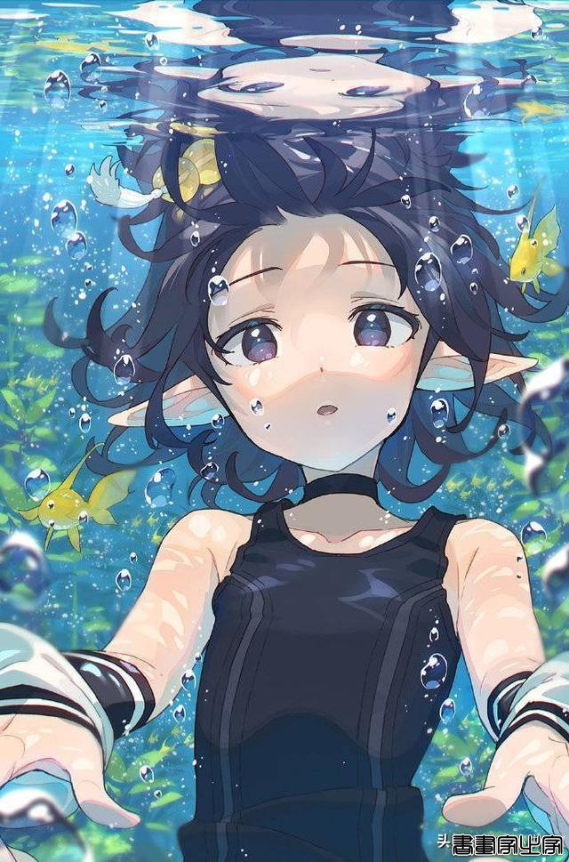 可爱的少女们 来自日本画师鳴海アラタ ? ???的一组少女插画-5.jpg