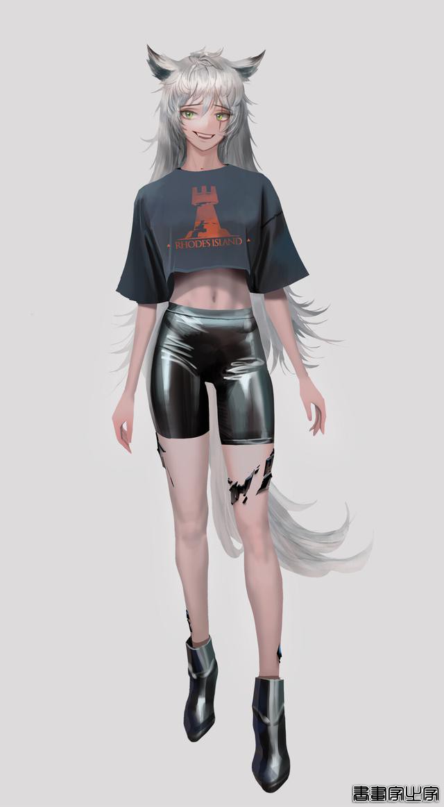 潮酷的服装搭配插画欣赏，身穿时尚靓丽时装的小姐姐们美丽动人-12.jpg