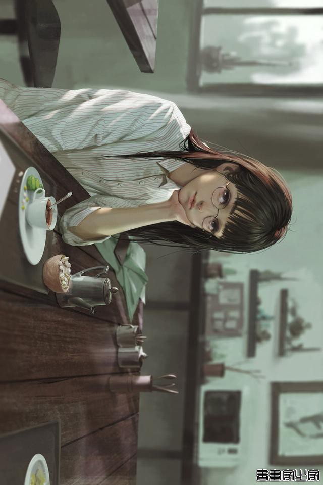 唯美写实风格，每张图片都有故事，超漂亮的小姐姐，精美插画欣赏-7.jpg