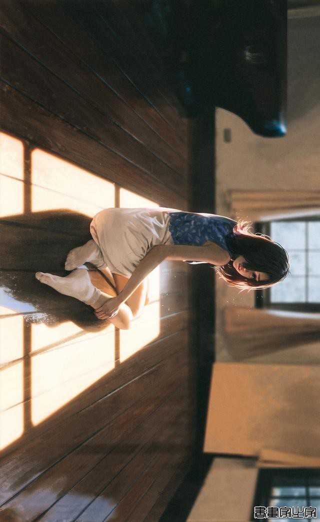 唯美写实风格，每张图片都有故事，超漂亮的小姐姐，精美插画欣赏-38.jpg
