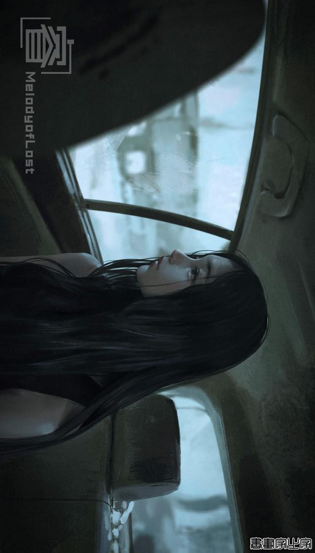 唯美写实风格，每张图片都有故事，超漂亮的小姐姐，精美插画欣赏-41.jpg