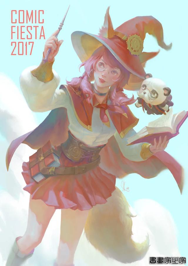 「插画欣赏」巨头厂商争抢的自由插画师是什么样的？-11.jpg