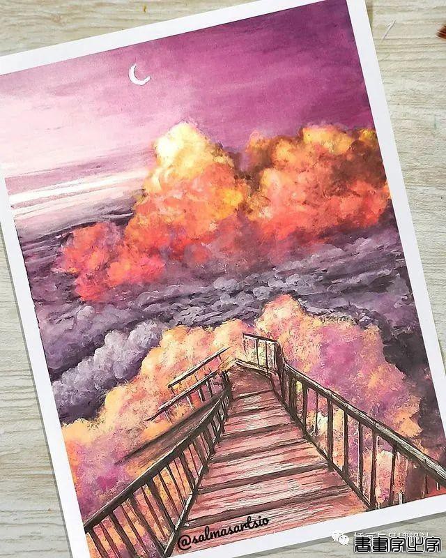 插画丨装进水彩里的相机插画，真实的让人惊叹，有趣的引人注目-6.jpg