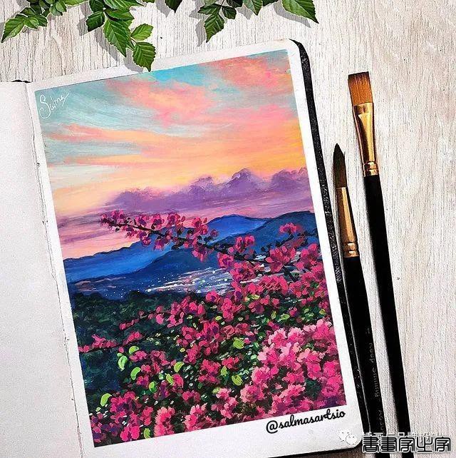 插画丨装进水彩里的相机插画，真实的让人惊叹，有趣的引人注目-9.jpg