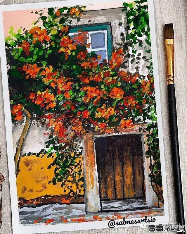 插画丨装进水彩里的相机插画，真实的让人惊叹，有趣的引人注目-16.jpg