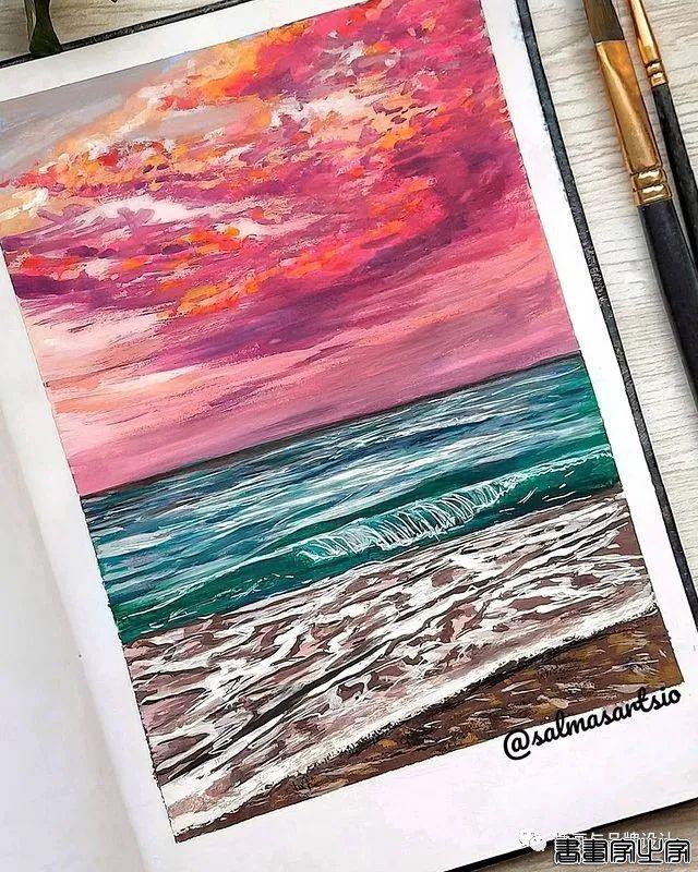 插画丨装进水彩里的相机插画，真实的让人惊叹，有趣的引人注目-14.jpg