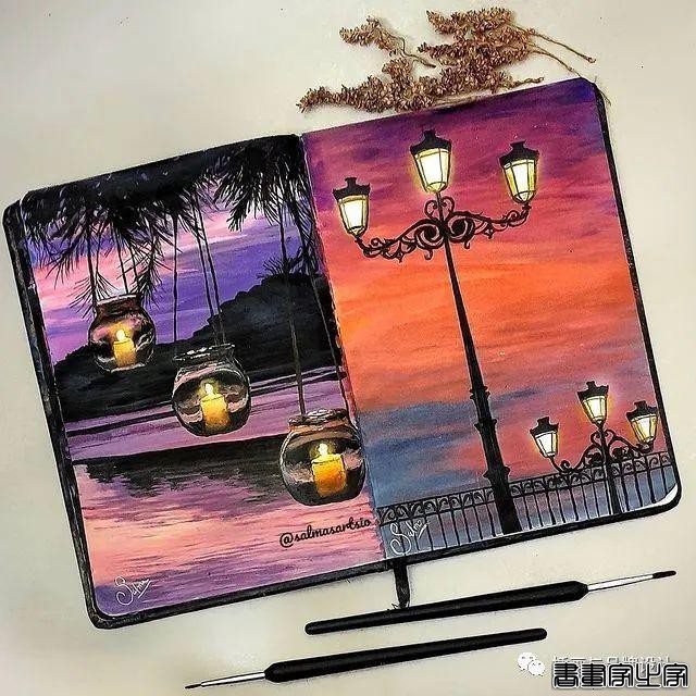 插画丨装进水彩里的相机插画，真实的让人惊叹，有趣的引人注目-45.jpg