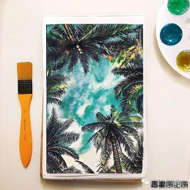 插画丨装进水彩里的相机插画，真实的让人惊叹，有趣的引人注目-46.jpg