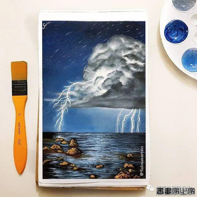 插画丨装进水彩里的相机插画，真实的让人惊叹，有趣的引人注目-47.jpg
