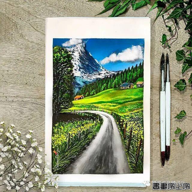 插画丨装进水彩里的相机插画，真实的让人惊叹，有趣的引人注目-56.jpg