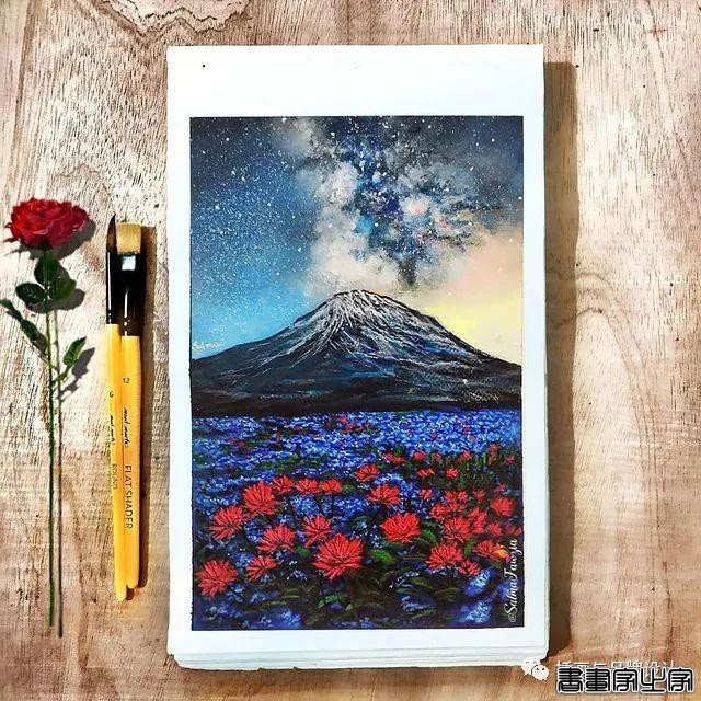 插画丨装进水彩里的相机插画，真实的让人惊叹，有趣的引人注目-58.jpg