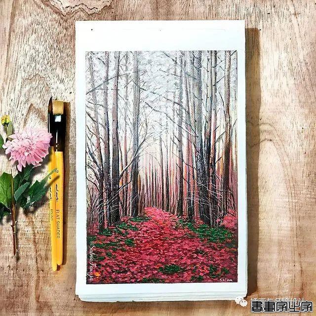 插画丨装进水彩里的相机插画，真实的让人惊叹，有趣的引人注目-59.jpg