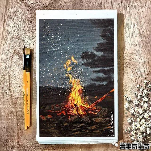 插画丨装进水彩里的相机插画，真实的让人惊叹，有趣的引人注目-67.jpg