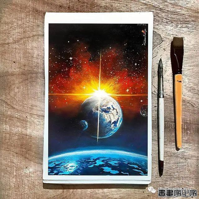 插画丨装进水彩里的相机插画，真实的让人惊叹，有趣的引人注目-69.jpg