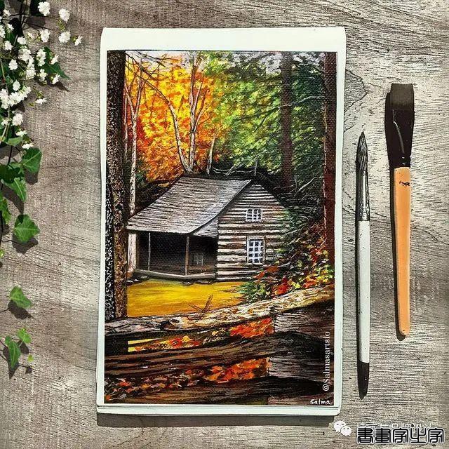 插画丨装进水彩里的相机插画，真实的让人惊叹，有趣的引人注目-75.jpg