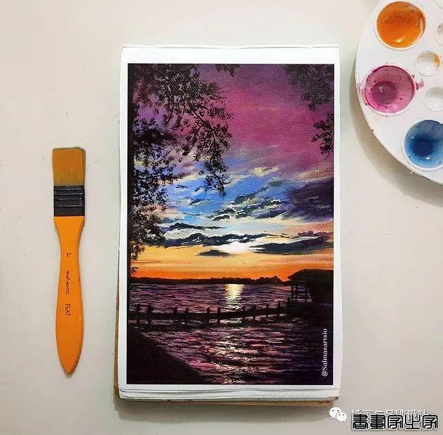 插画丨装进水彩里的相机插画，真实的让人惊叹，有趣的引人注目-74.jpg